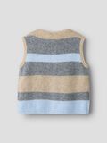Product image thumbnail - LOOSE FIT KNITTED VEST, Subdued Blue | 2