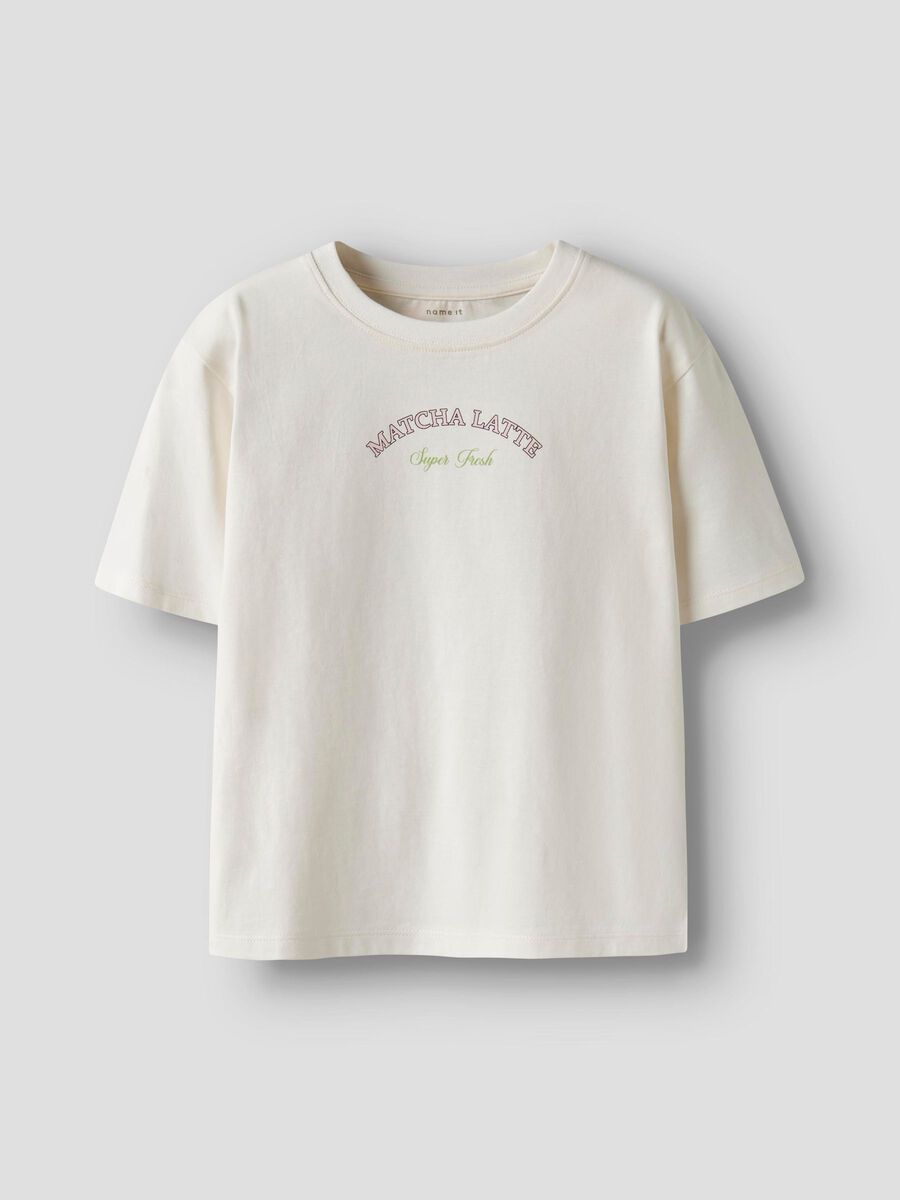 name it ORGANIC COTTON T-SHIRT, Cloud Dancer, highres - 13250782_CloudDancer_003.jpg