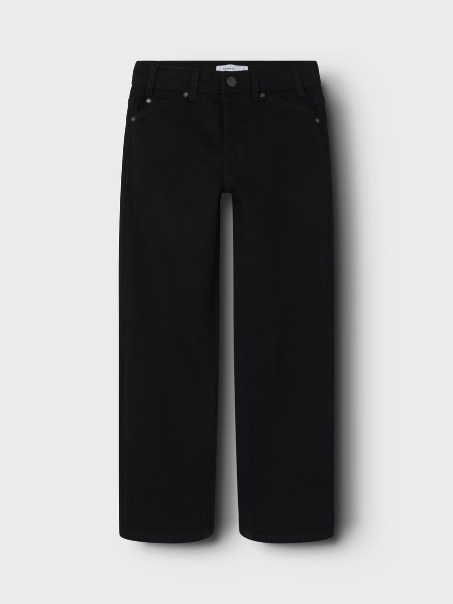 Name it STRAIGHT LEG JEANS, Black, highres - 13240479_Black_003.jpg