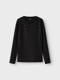 Name it SLIM FIT LONG SLEEVED TOP, Black, highres - 13239110_Black_003.jpg