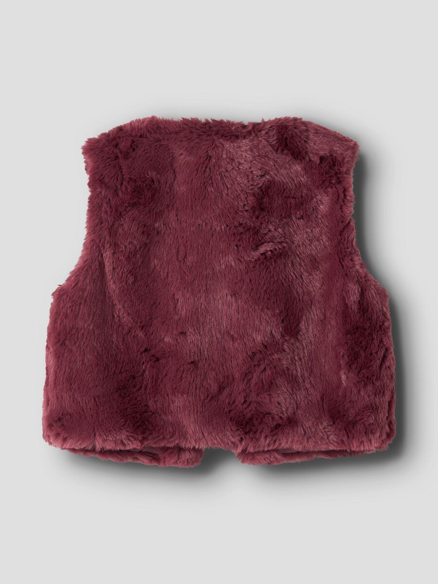 Carousel image 4 BUTTON GILET, Wild Ginger
