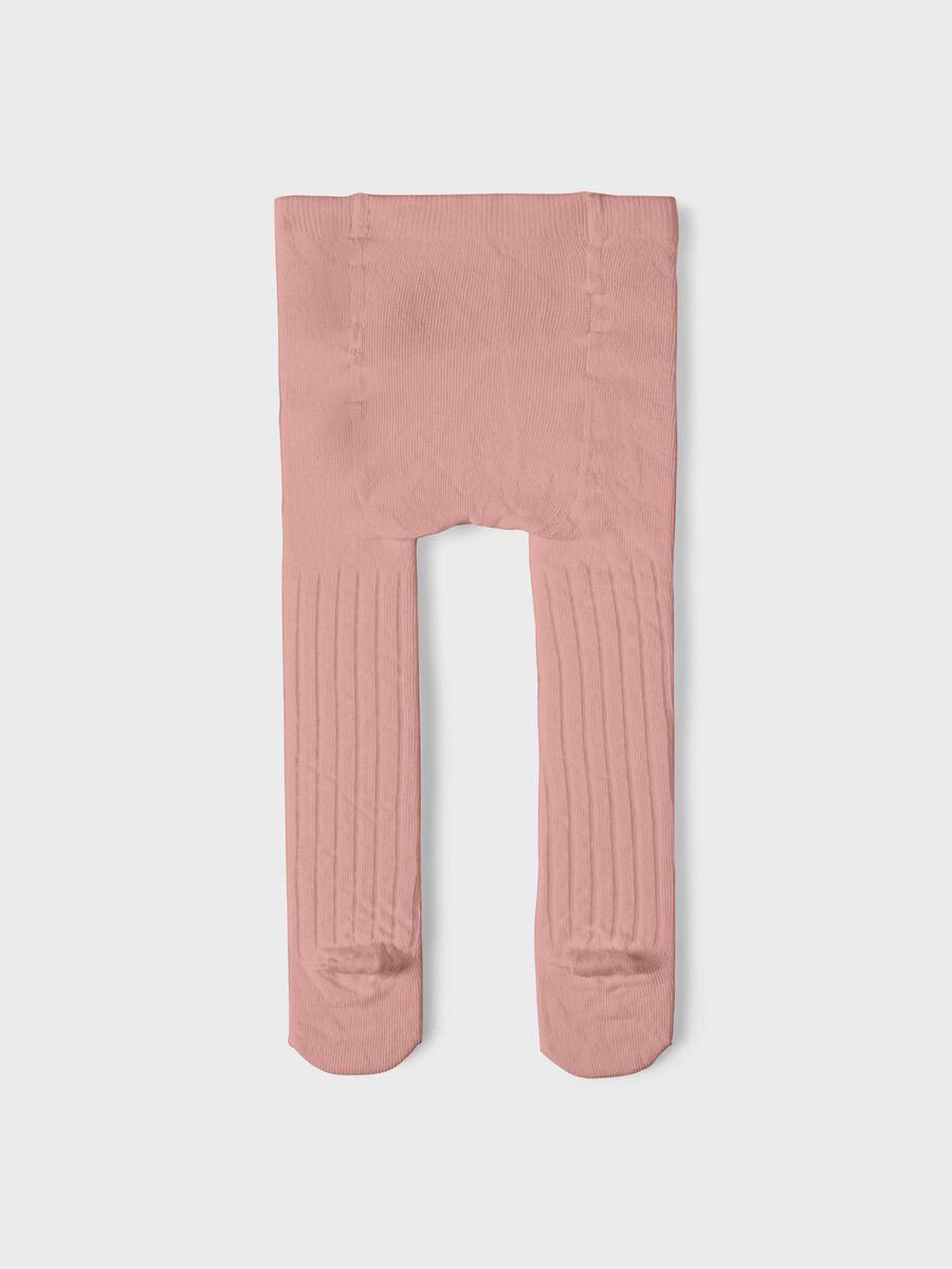 name it RIB KNIT TIGHTS, Rose Tan, highres - 13188156_RoseTan_003.jpg