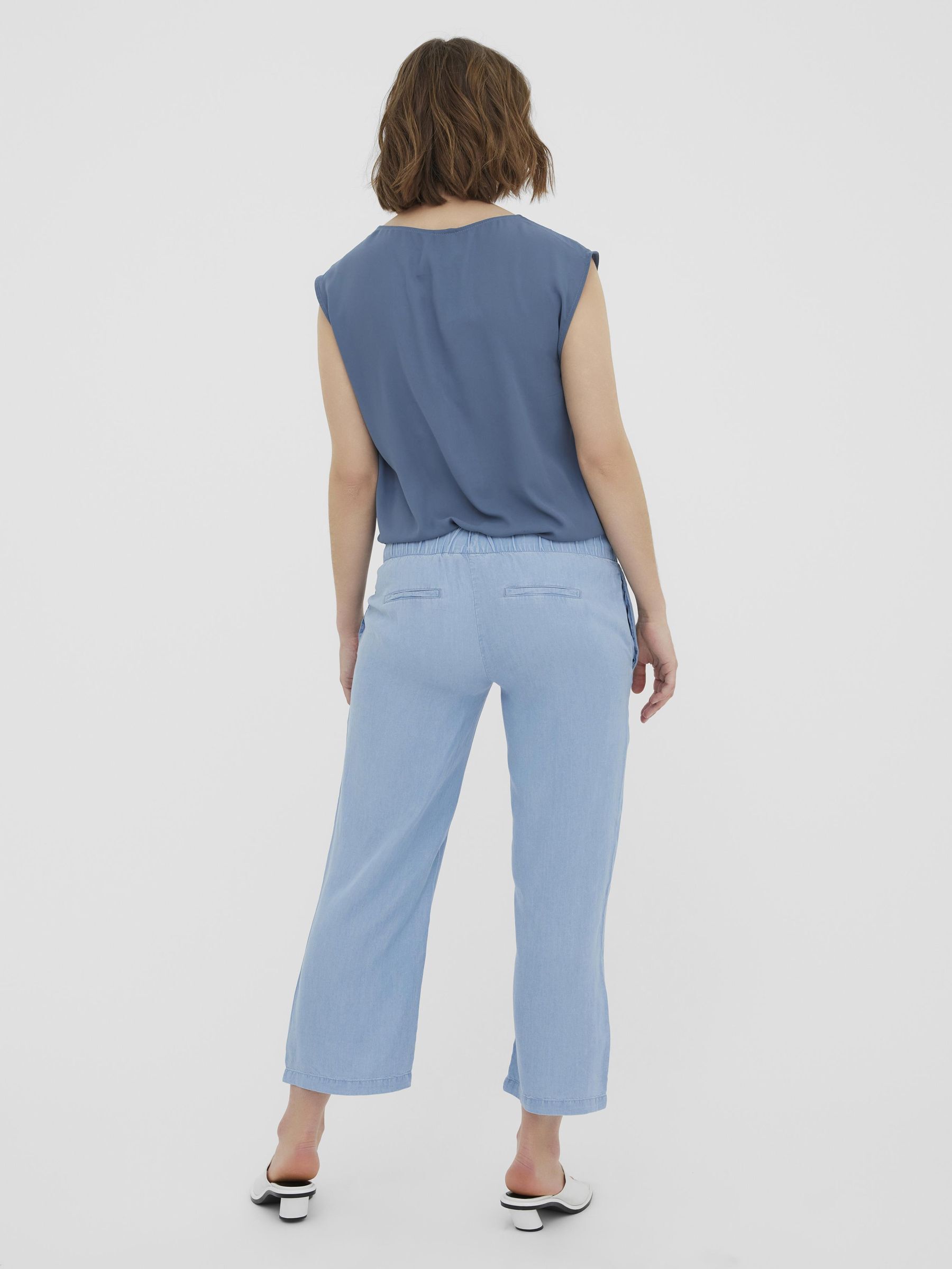 VMMLILIANA MATERNITY TROUSERS (Blue 