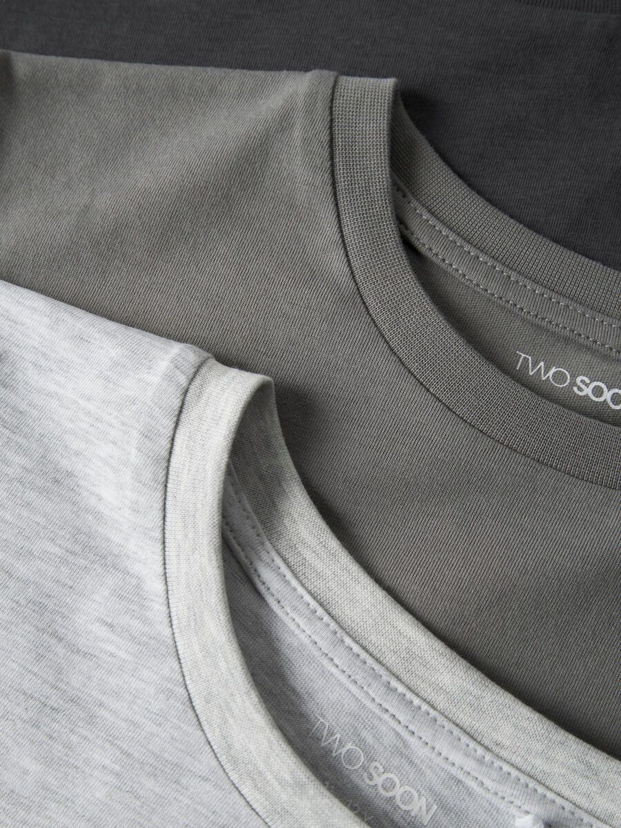 Carousel image 5 3 PACK LONG SLEEVED T-SHIRT, Asphalt
