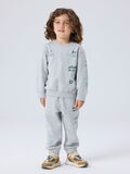 Product image thumbnail 3 ORGANIC COTTON SWEAT PANTS, Grey Melange