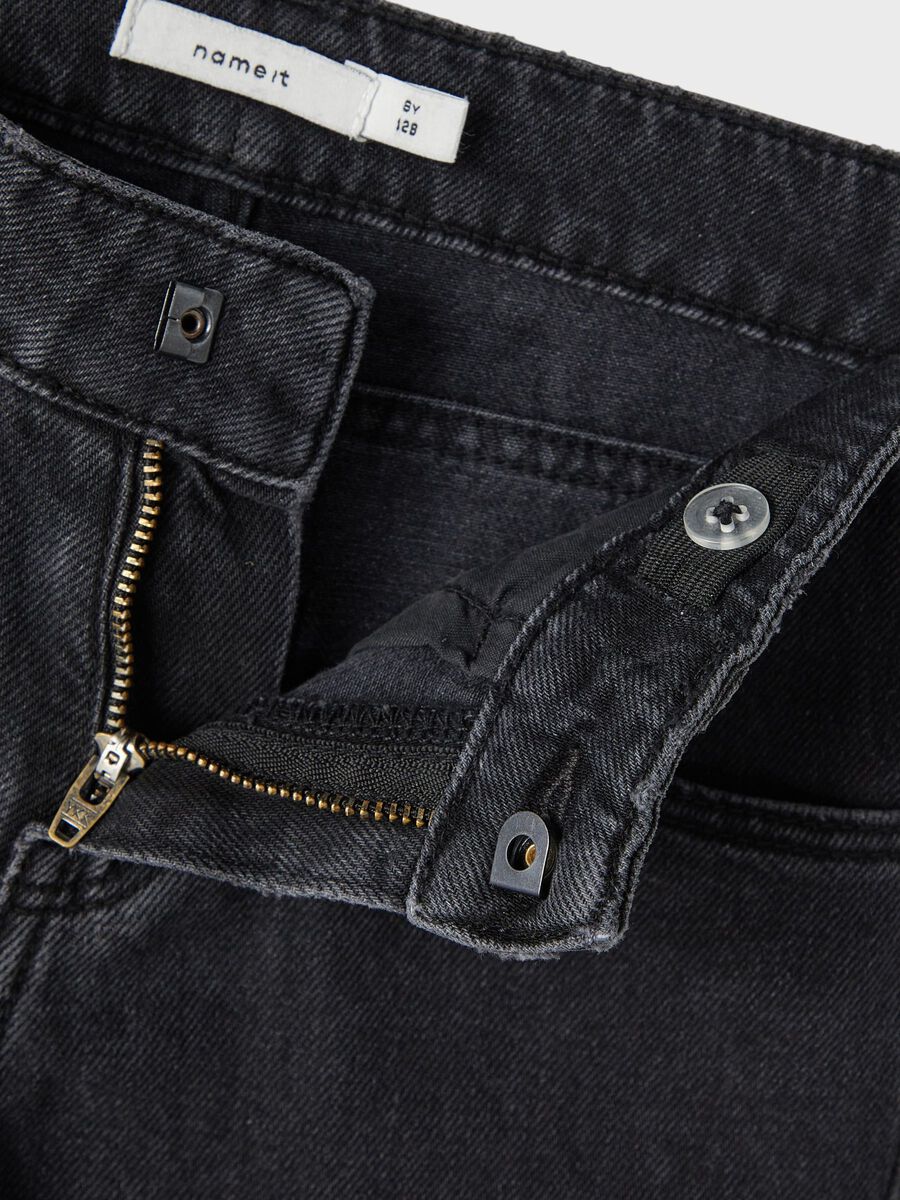 Carousel image - JAMBE DROITE JEAN, Black | 6