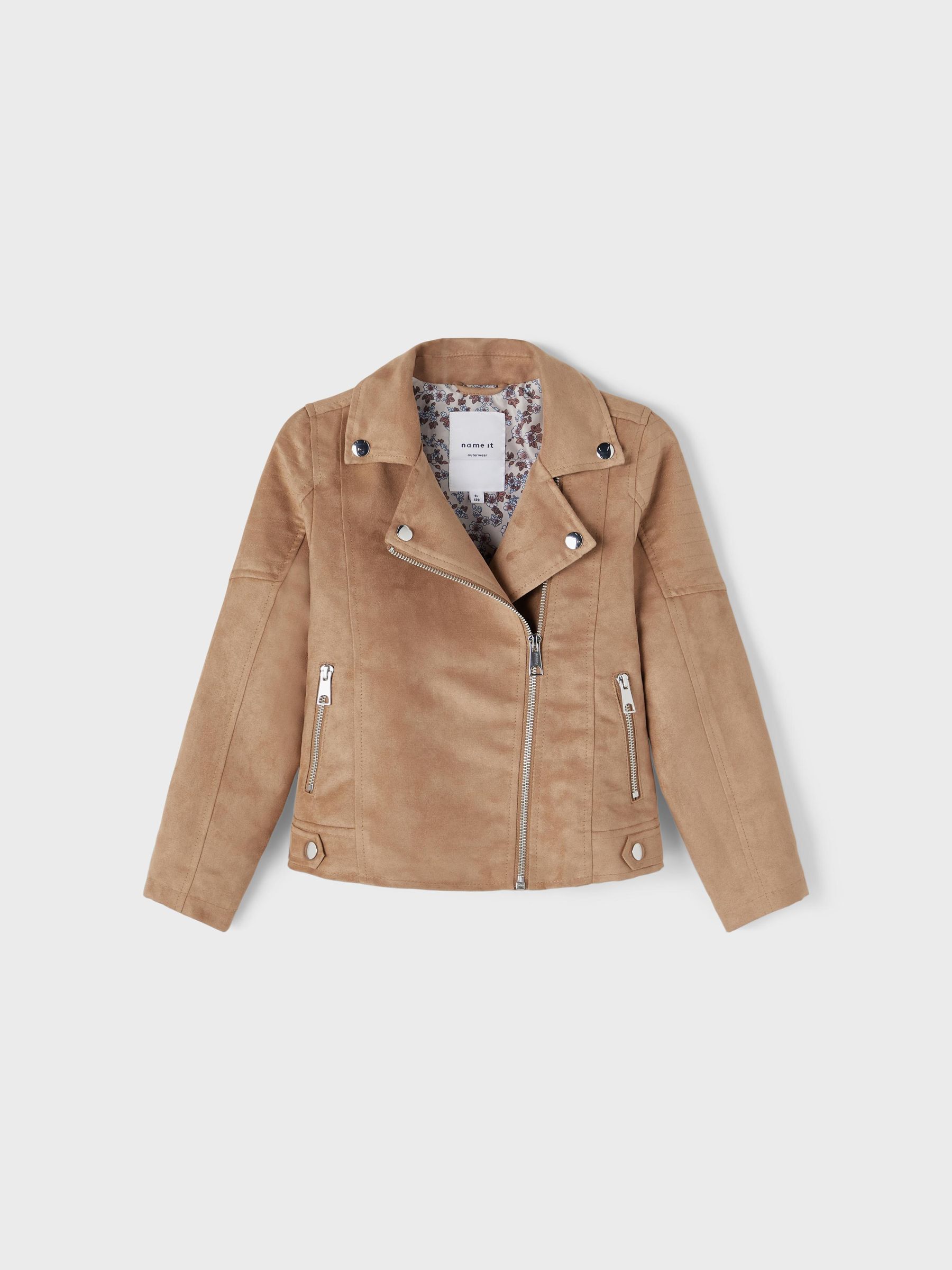 FAUX LEATHER JACKET