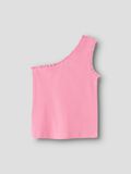 Product image thumbnail - ORGANIC COTTON ONE SHOULDER TOP, Pink Drink | 2