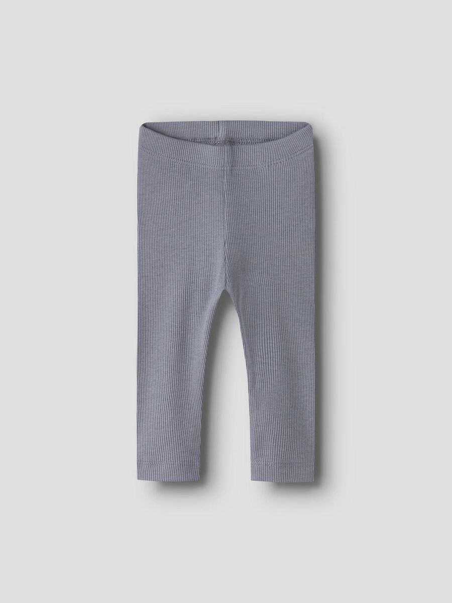 name it BASIS- RIBSTRIKKET LEGGINGS, Tradewinds, highres - 13198040_Tradewinds_003.jpg