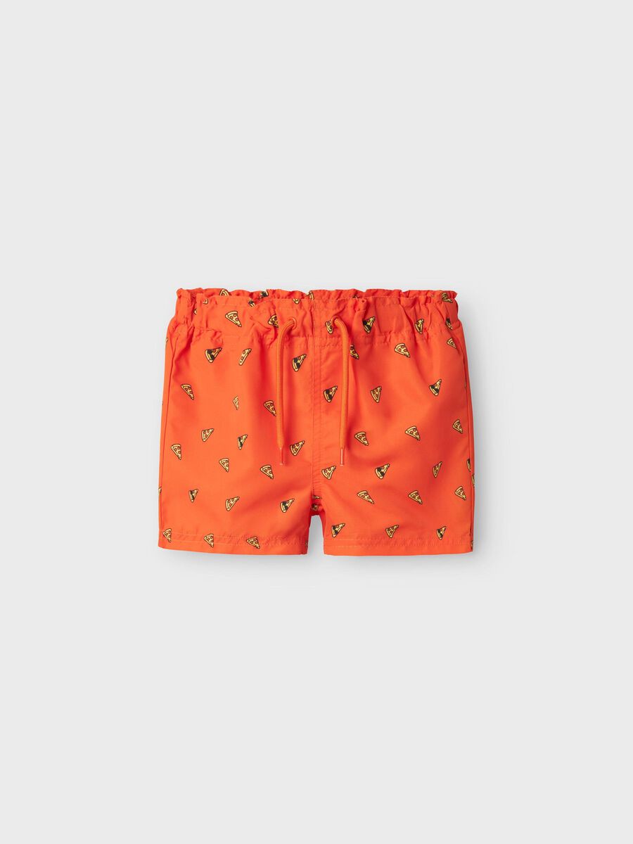 name it WOVEN SWIM SHORTS, Red Orange, highres - 13238625_RedOrange_003.jpg