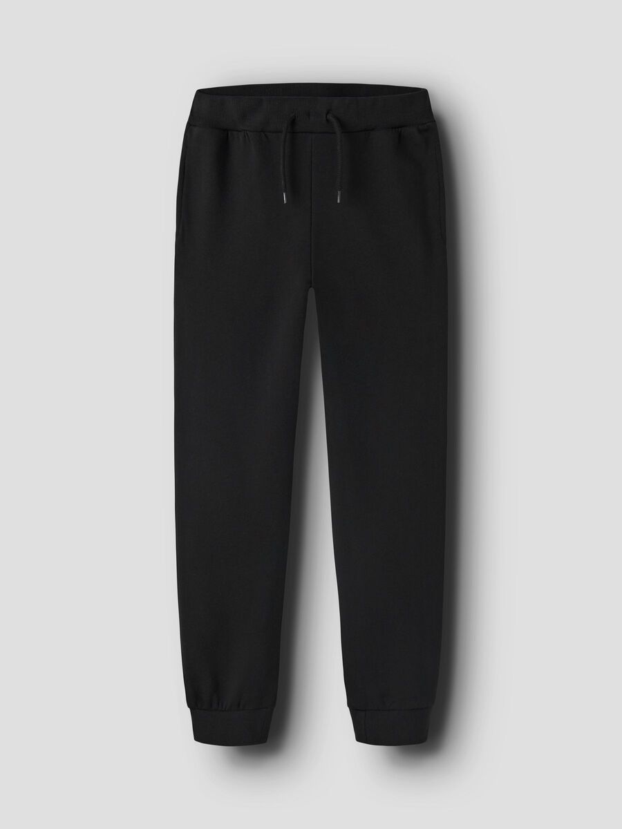 Carousel image - REGULAR FIT SWEAT SET, Black | 4