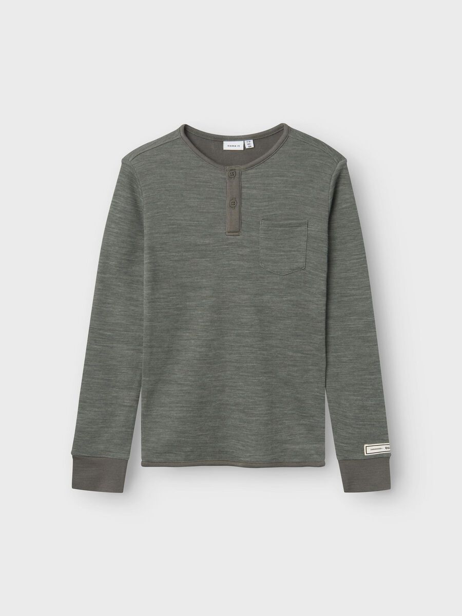 Name it REGULAR FIT LONG SLEEVED TOP, Mulled Basil, highres - 13229094_MulledBasil_003.jpg