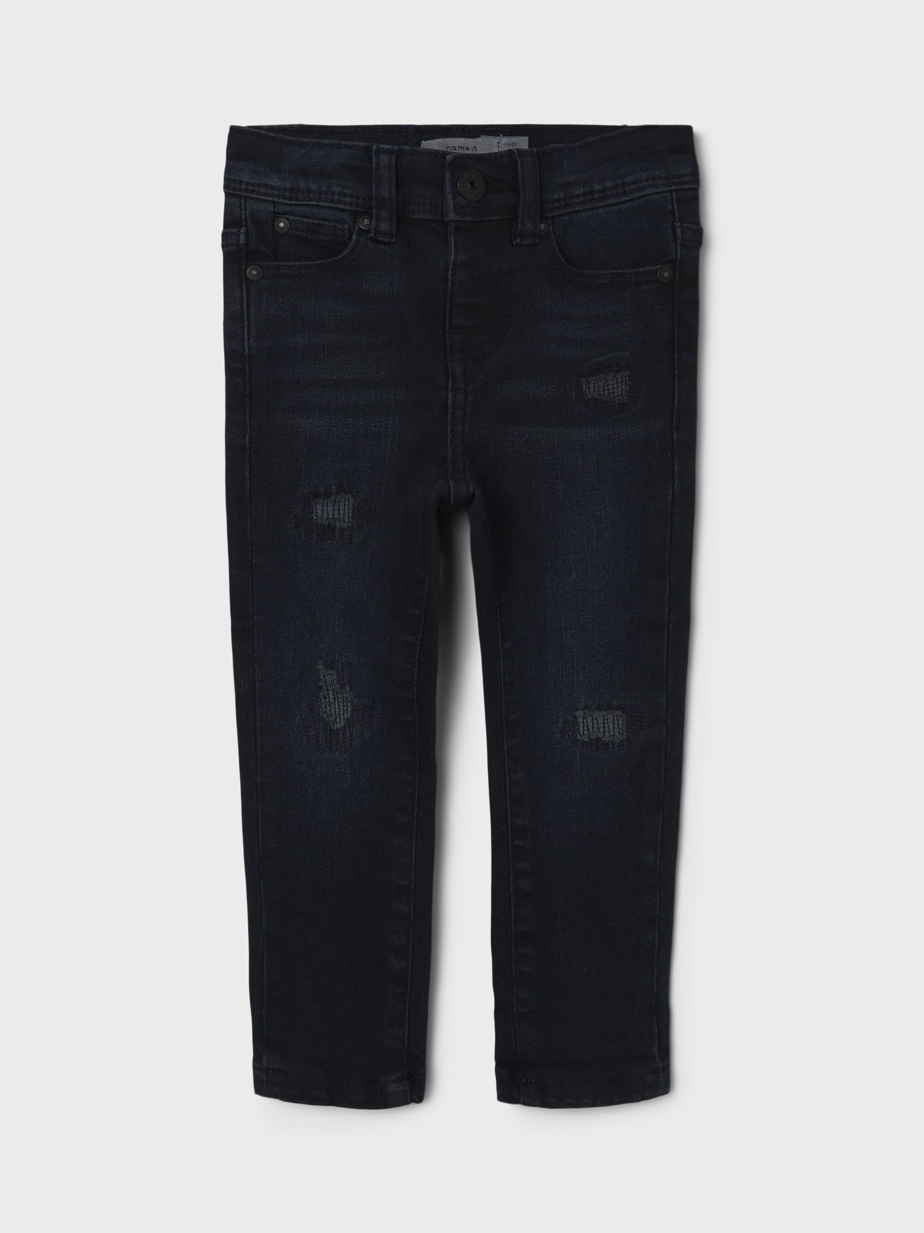 Ripped black jeans kids on sale