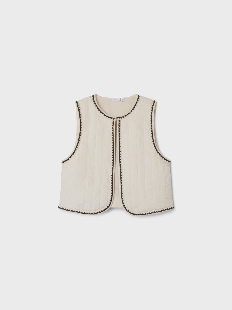 Name it EMBROIDED WAISTCOAT, Oatmeal, highres - 13229398_Oatmeal_003.jpg