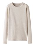 name it REGULAR FIT LONG SLEEVED TOP, Peyote Melange, highres - 13234729_PeyoteMelange_001.jpg