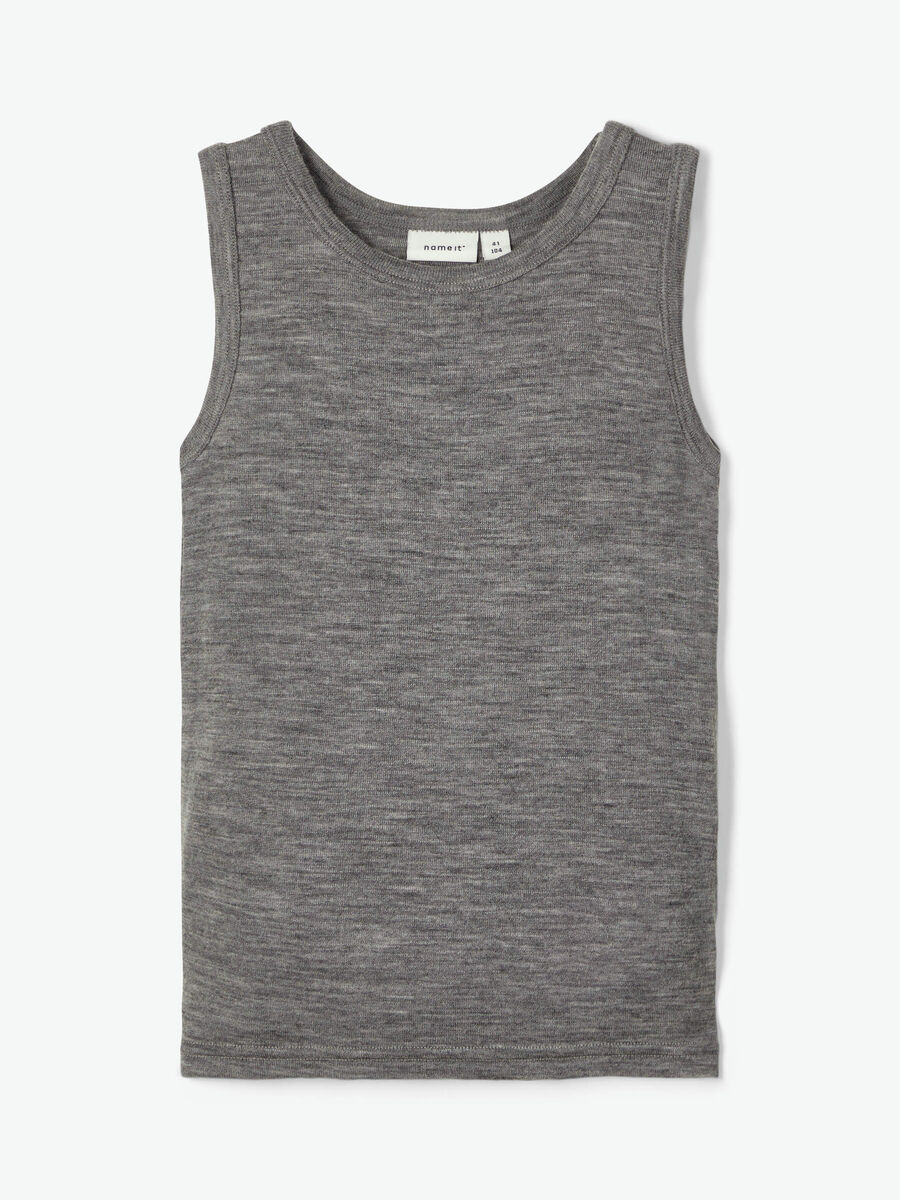 Name it MERINOULD TANKTOP, Dark Grey Melange, highres - 13175428_DarkGreyMelange_003.jpg