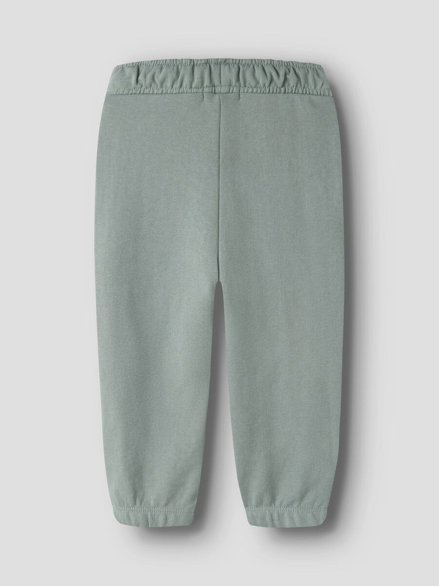 Carousel image 2 REGULAR FIT SWEAT PANTS, Green Milieu