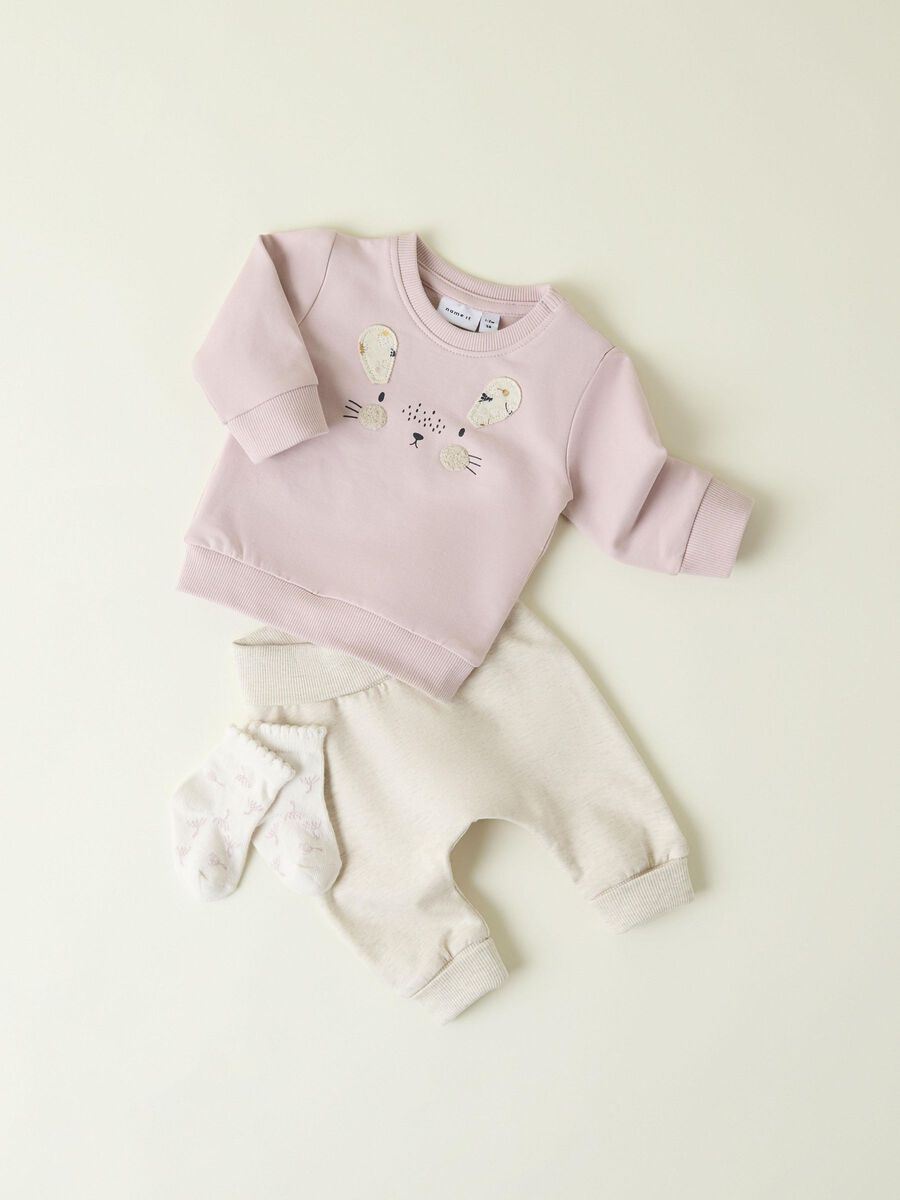 name it COUPE CLASSIQUE SWEAT-SHIRT, Burnished Lilac, highres - 13244365_BurnishedLilac_008.jpg
