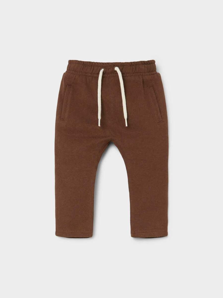 Name it LOOSE ORGANIC COTTON SWEATPANTS, Chestnut, highres - 13197019_Chestnut_003.jpg