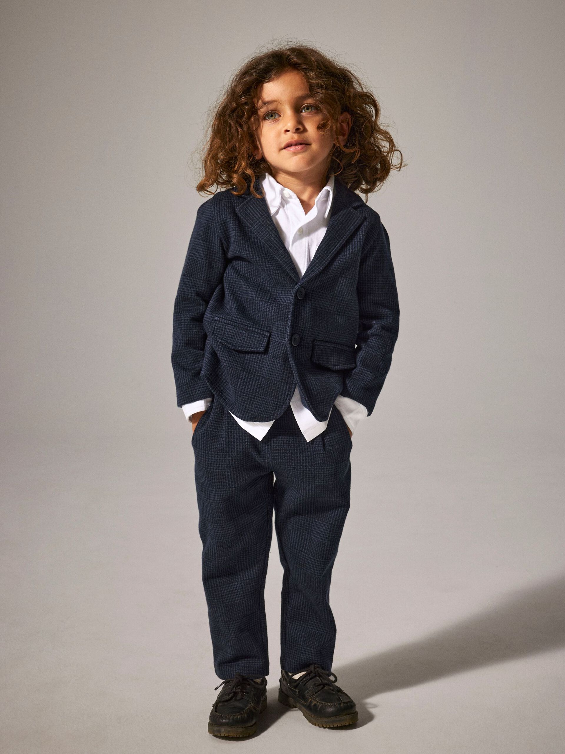 Carousel image - REGULAR FIT BLAZER, Navy Blazer | 3