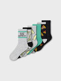 Name it 6-PACK SOCKS, Light Grey Melange, highres - 13194034_LightGreyMelange_003.jpg