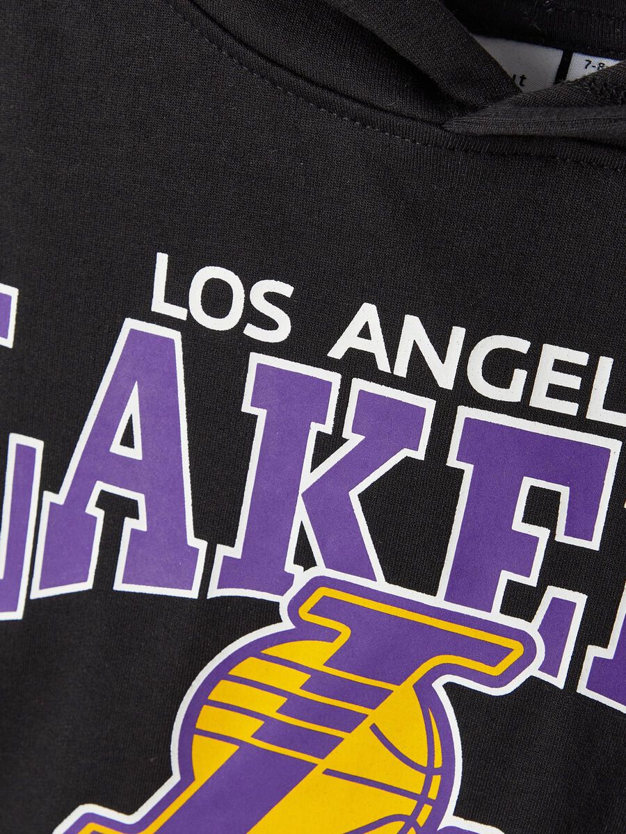 Name it NBA LAKERS SUDADERA CON CAPUCHA, Black, highres - 13219299_Black_005.jpg