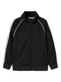 name it LONG SLEEVED SWEAT CARDIGAN, Black, highres - 13242669_Black_001.jpg