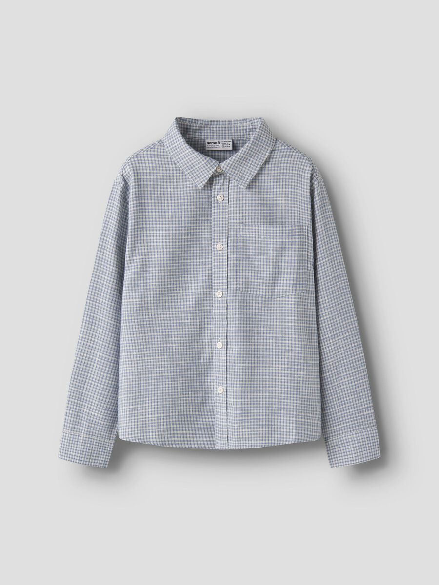 Product carousel image - REGULAR FIT OVERSHIRT, Ashley Blue | 2