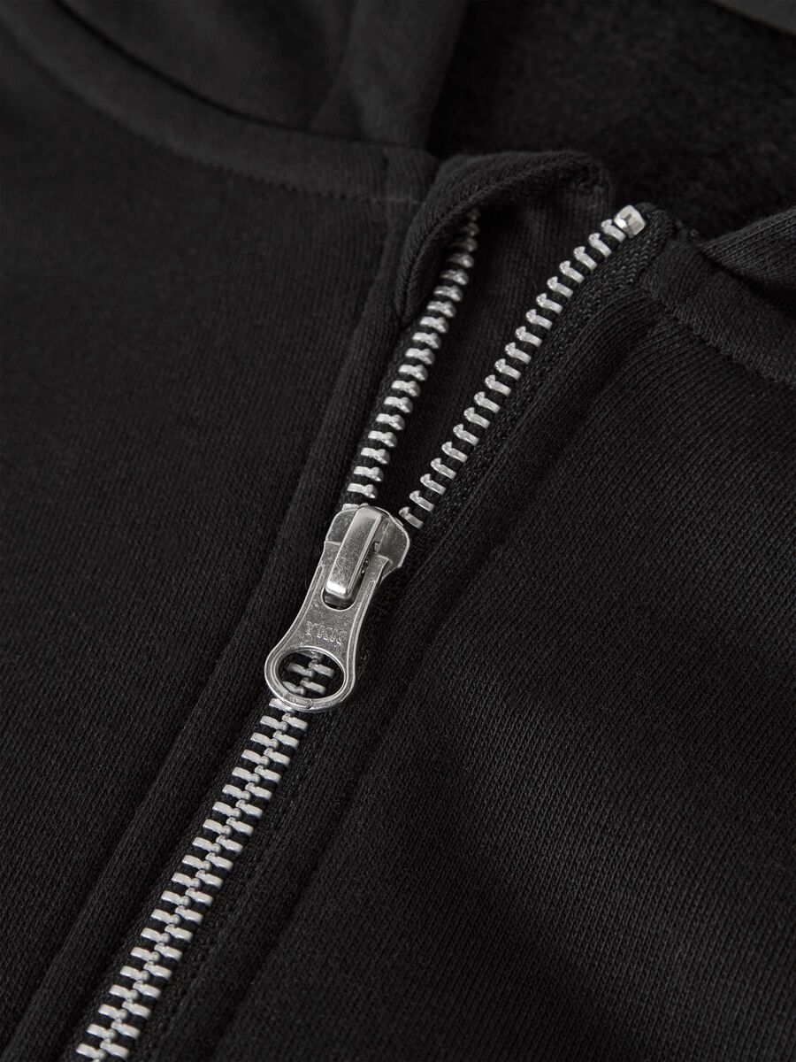 Carousel image - KAPUZE STRICKJACKE, Black | 5