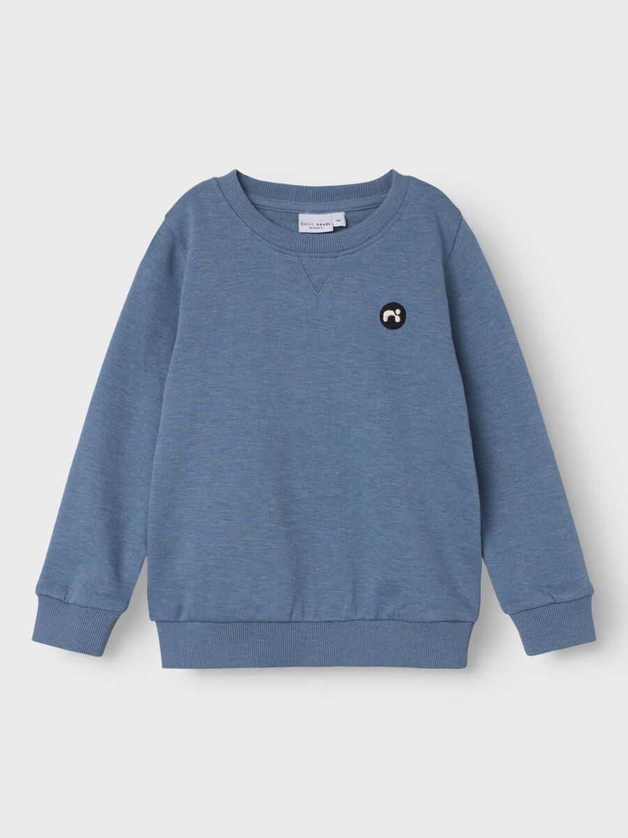 name it NORMAL PASSFORM SWEATSHIRT, Coronet Blue, highres - 13220379_CoronetBlue_003.jpg