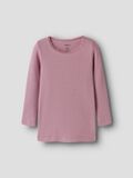 Product image thumbnail - BASIC TOP MET LANGE MOUWEN, Lilas | 1