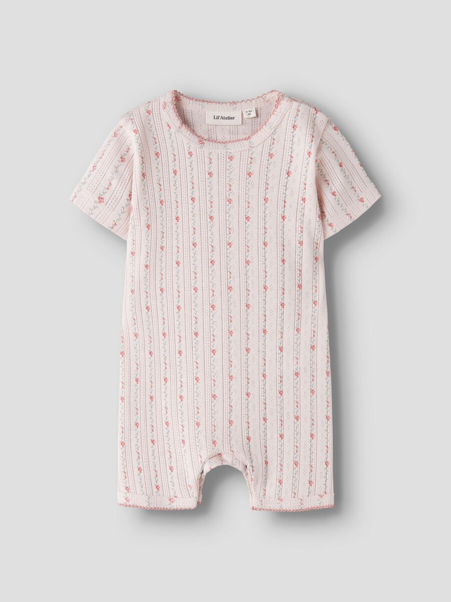 Product carousel image - PRINTED JUMPSUIT, Morganite | 1