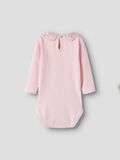Product image thumbnail - LONG SLEEVED ROMPER, Parfait Pink | 2