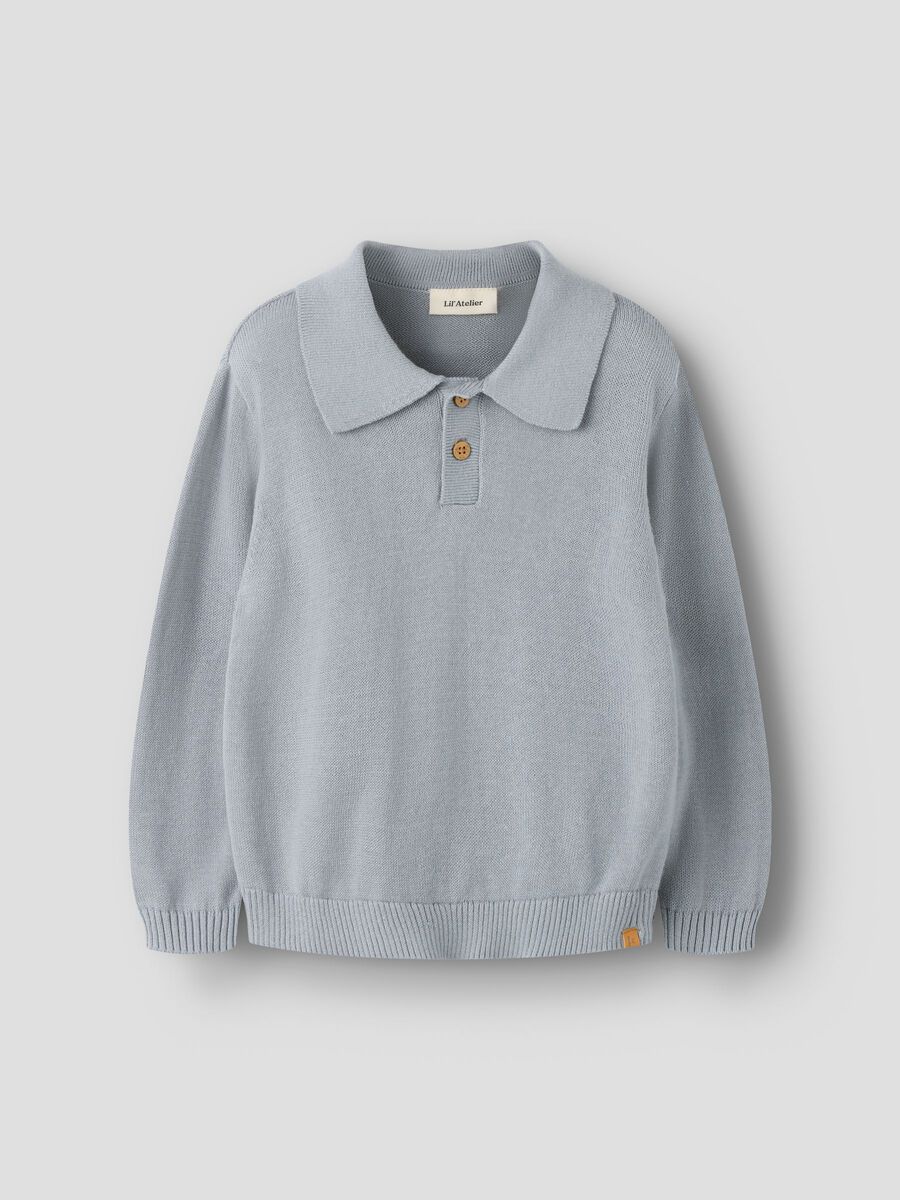 Product carousel image 1 LOOSE FIT POLO SHIRT, Sleet