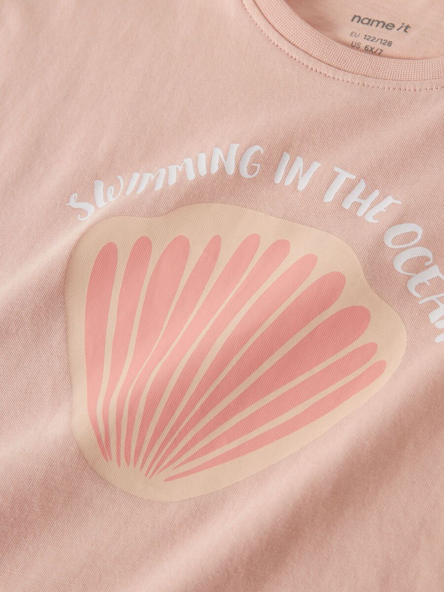 Carousel image - PRINTED T-SHIRT, Cameo Rose | 3