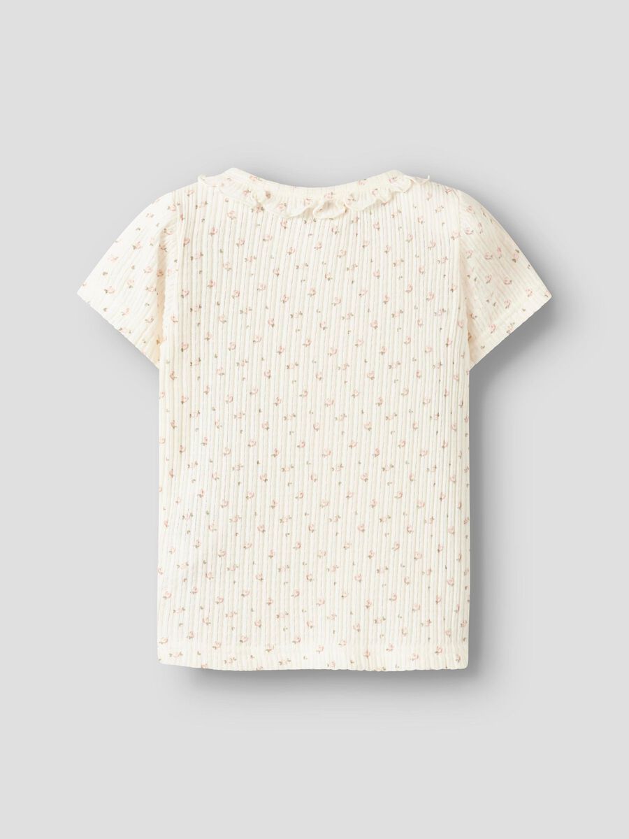 name it ORGANIC COTTON T-SHIRT, Coconut Milk, highres - 13243536_CoconutMilk_002.jpg