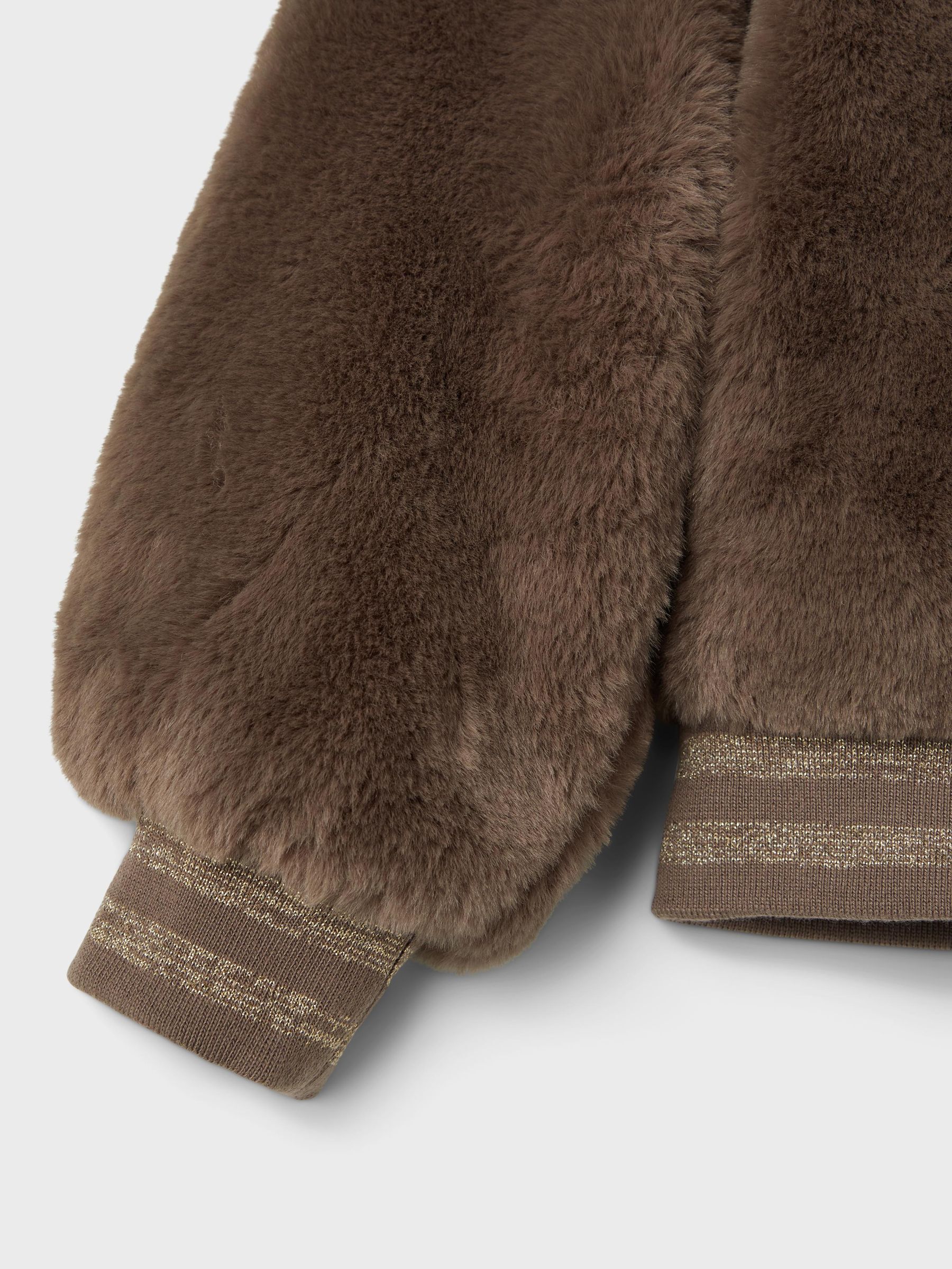 Brown 12Y Pan con chocolate Long coat discount 64% KIDS FASHION Coats Fur 