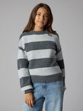 Product image thumbnail - &Agrave; MANCHES LONGUES PULL EN MAILLE, Dark Grey Melange | 2