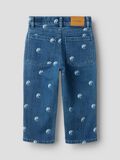 Product image thumbnail 4 PRINTED LOOSE-FIT JEANS, Dark Blue Denim