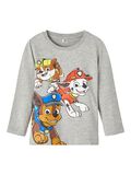 Name it PAW PATROL LONG SLEEVED TOP, Grey Melange, highres - 13210760_GreyMelange_001.jpg