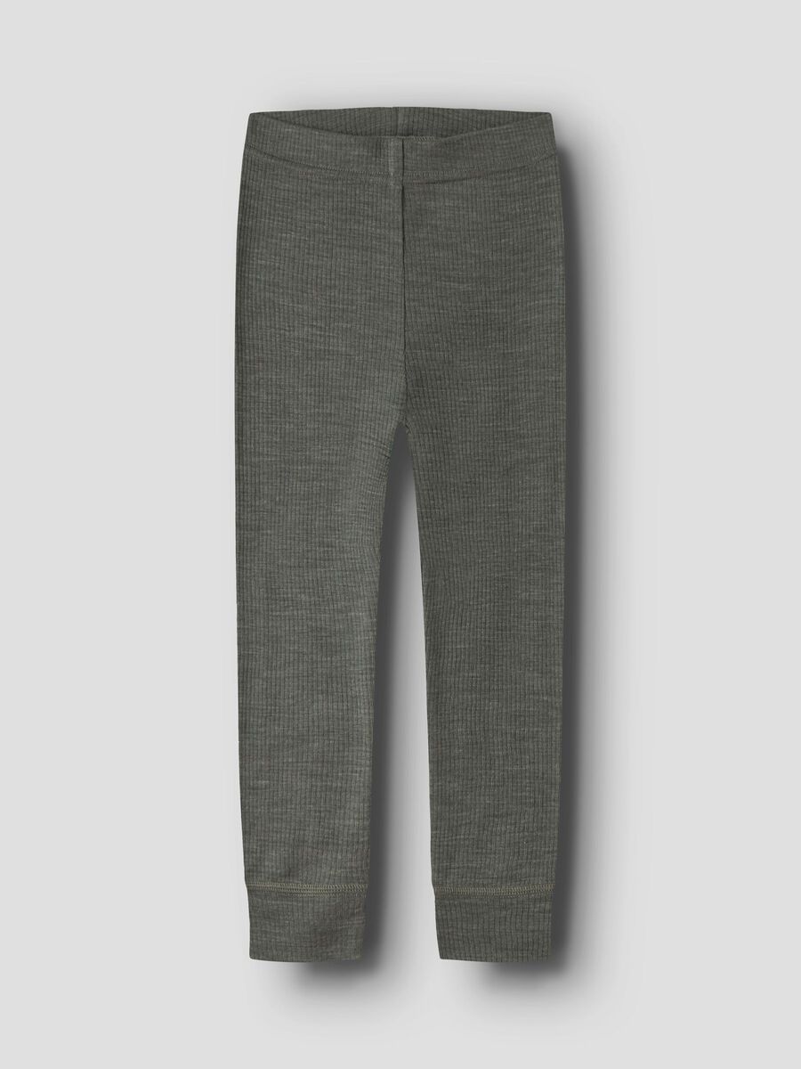 Carousel image 1 MERINOULD LEGGINGS, Mulled Basil