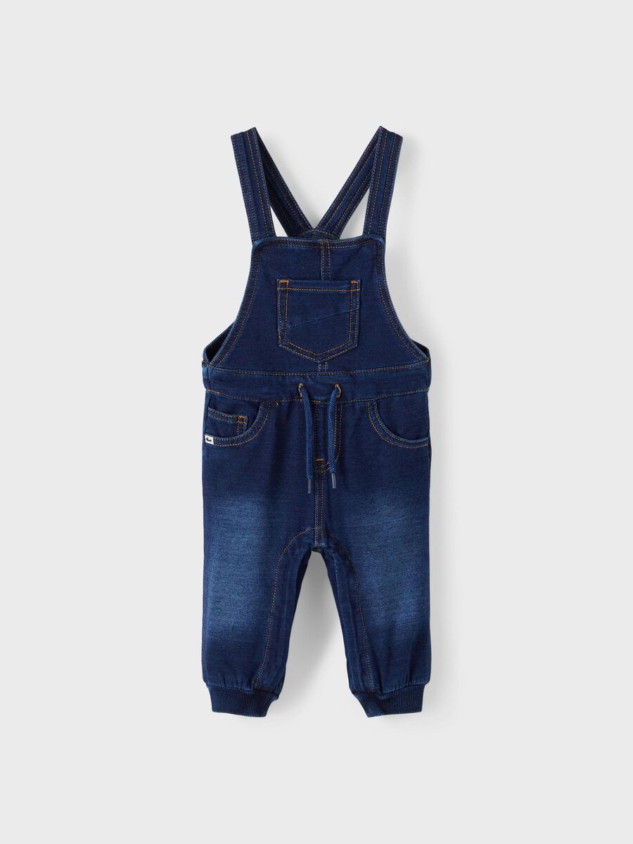 Name it ØKOLOGISK BOMULD OVERALLS, Dark Blue Denim, highres - 13195369_DarkBlueDenim_003.jpg