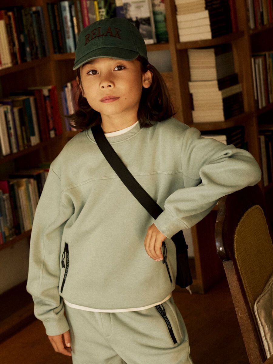Carousel image 2 REGULAR FIT SWEATSHIRT, Green Milieu
