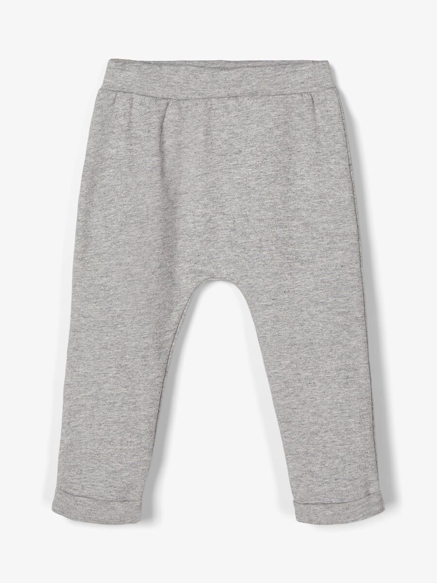 Name it BERENAPPLICATIE KATOENEN SWEATPANTS, Grey Melange, highres - 13181269_GreyMelange_003.jpg