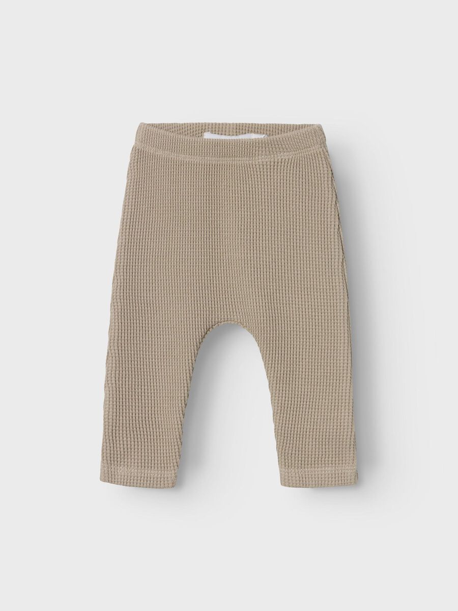 Woven, | Baby & IT NAME Denmark Ribbed Leggings | Knitted