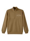 Name it HALF ZIP SWEATSHIRT, Dull Gold, highres - 13211098_DullGold_001.jpg