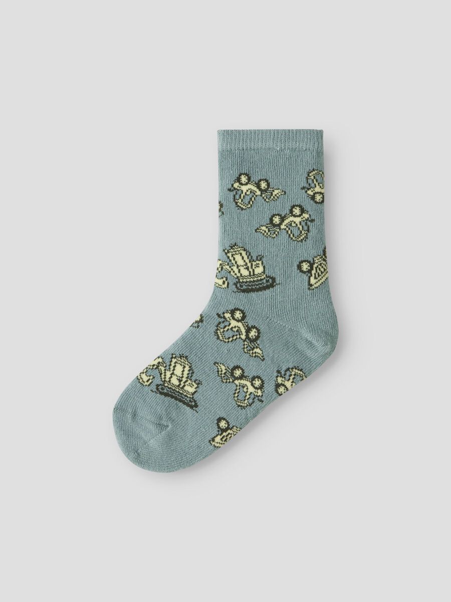 Carousel image - 5 PACK SOCKS, Green Milieu | 4