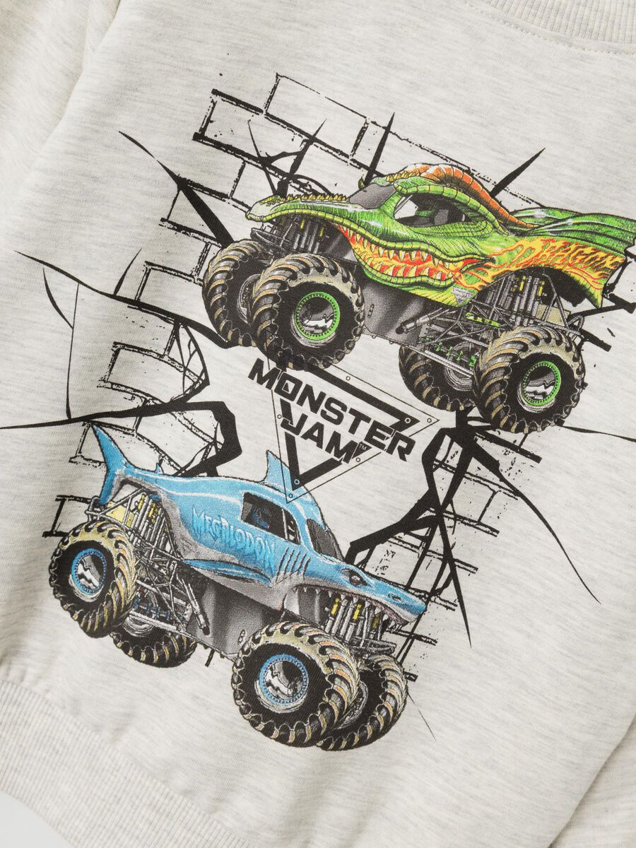 Name it MONSTERJAM SWEATSHIRT, Light Grey Melange, highres - 13227706_LightGreyMelange_005.jpg