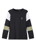 Name it ORGANIC COTTON LONG-SLEEVED T-SHIRT, Black, highres - 13185483_Black_001.jpg