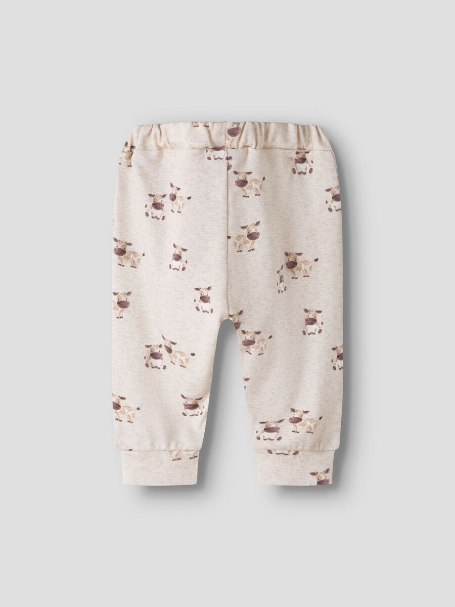 Product carousel image 2 PRINTED SWEATPANTS, Peyote Melange